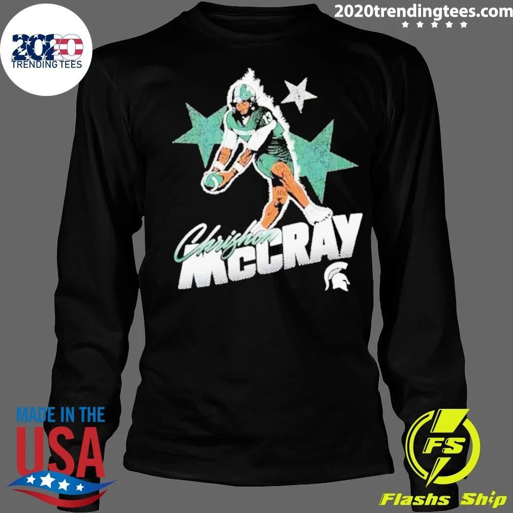 Chrishon McCray Stats Michigan State Spartans Shirt