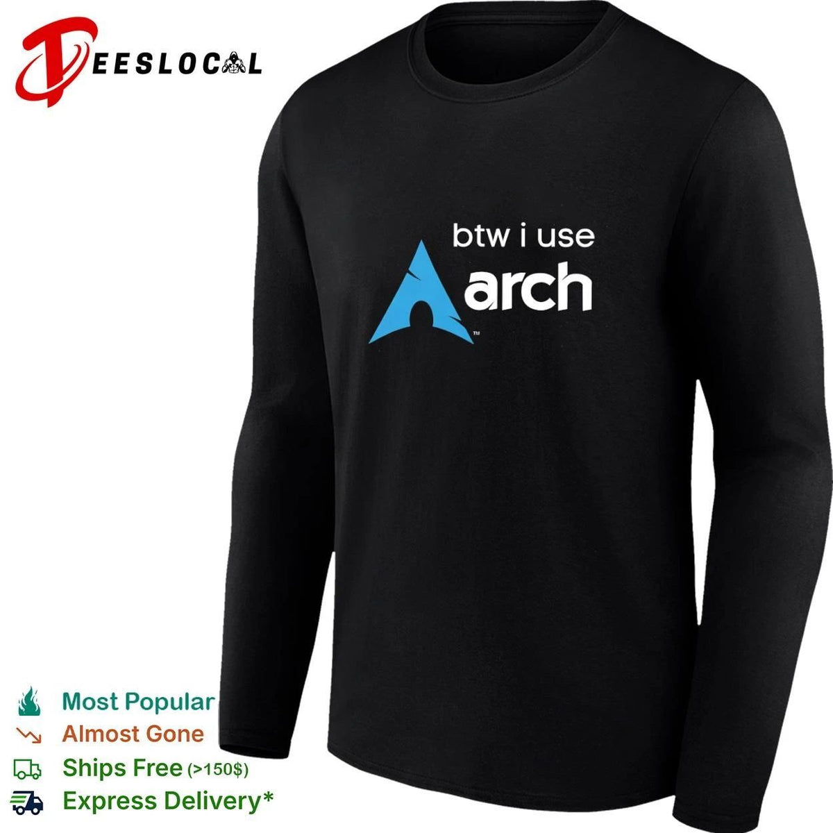 Btw I Use Arch Linux Operating System Unisex