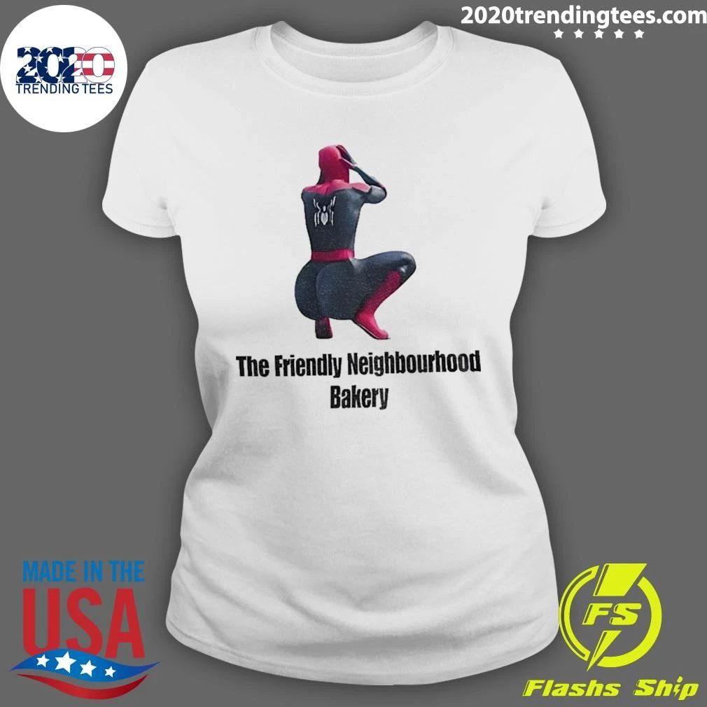Sexy Spider-man The Friendly Neighbourhood Bakery Shirt