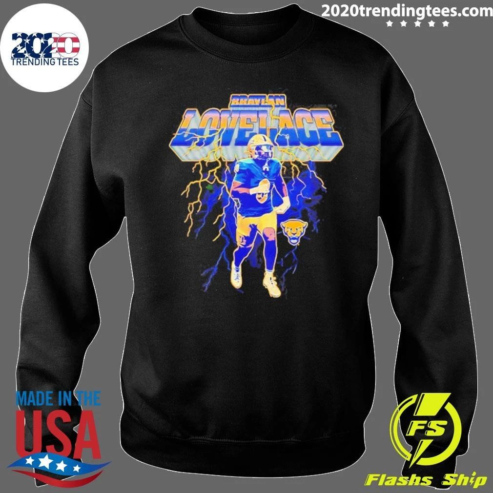 Braylan Lovelace Pittsburgh Panthers Ncaa Football Lightning Shirt