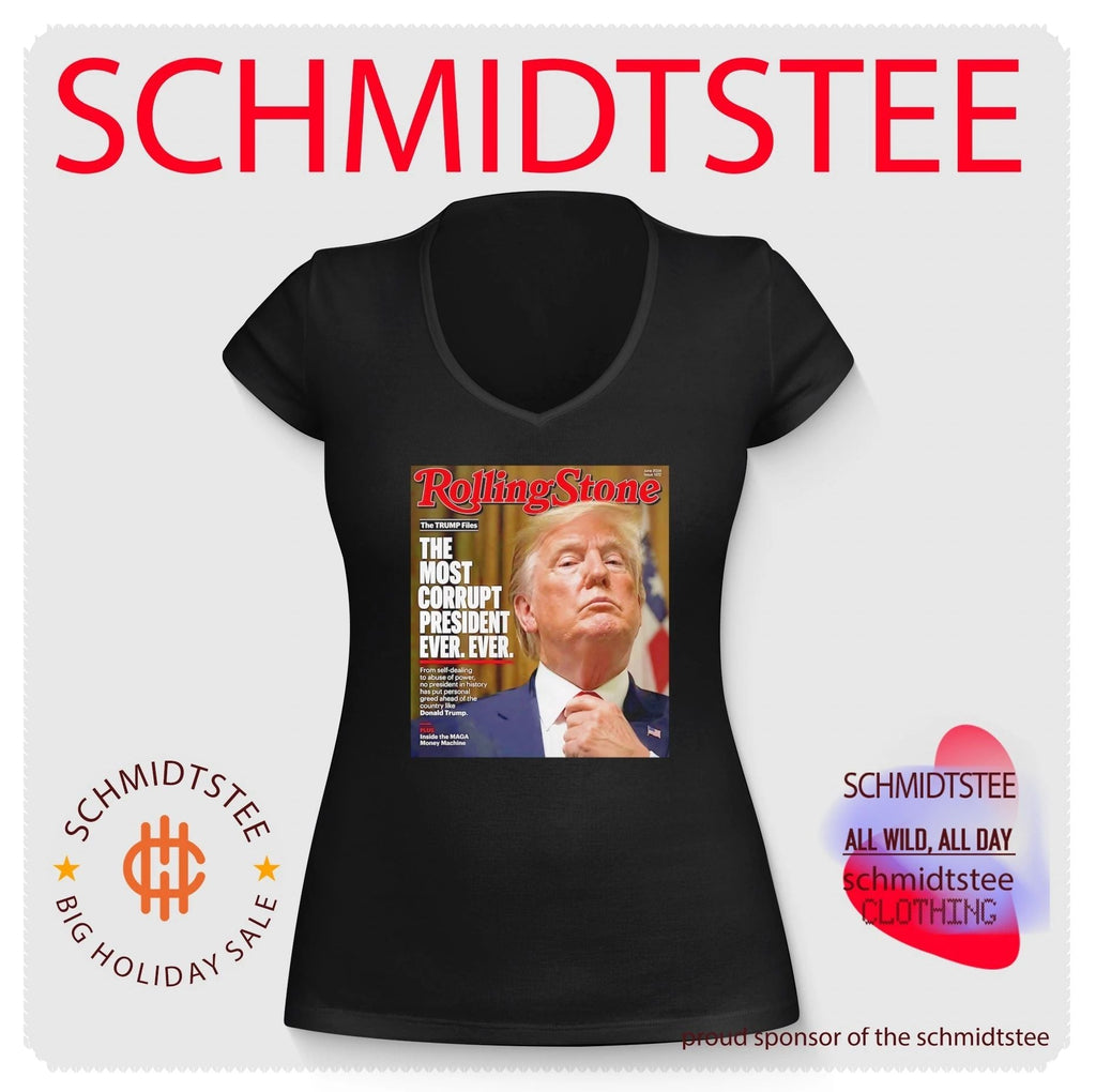 Rolling Stone the Trump Files the most corrupt president ever shirt Unisex