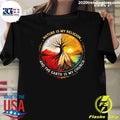 Dream Catcher Native American Nature Is My Religion and The Earth Is My Church Shirt