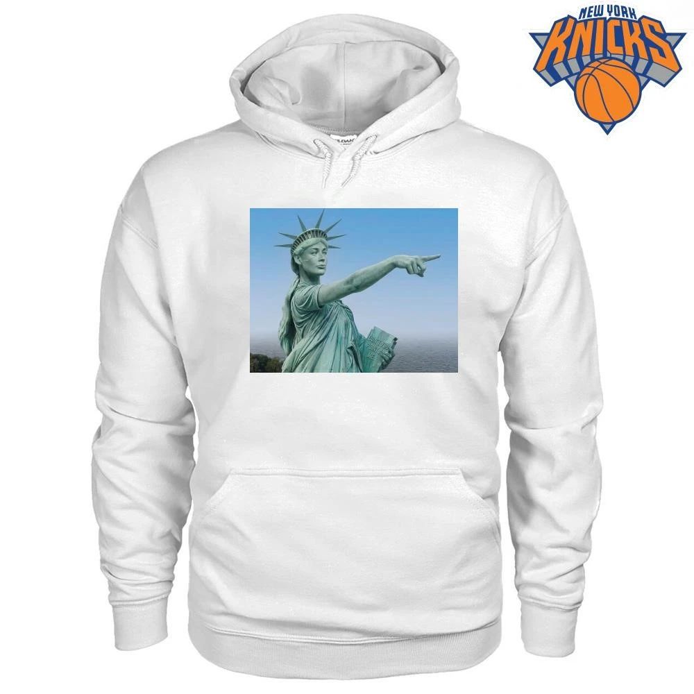 Statue Of Liberty Dont You Point At Me Sophie Cunningham Pointing Funny Meme Shirt Unisex