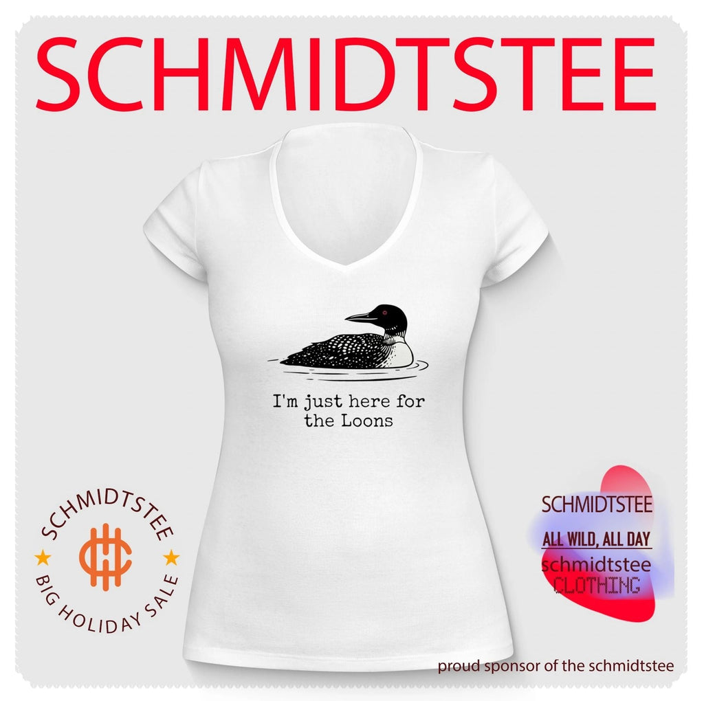 I’m Just Here for the Loons Minnesota Lake Life shirt Unisex