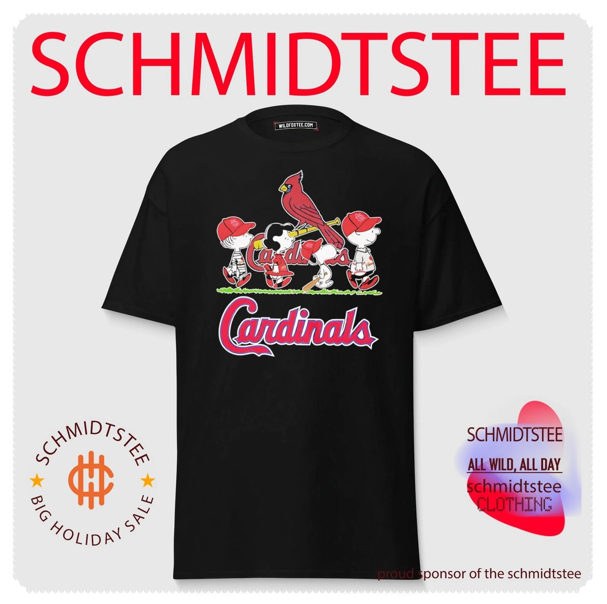 Peanuts x St. Louis Cardinals Abbey Road shirt Unisex