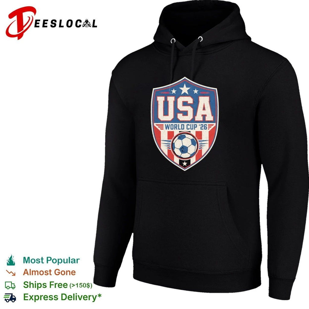 USA World Cup 26 Soccer Shield Unisex