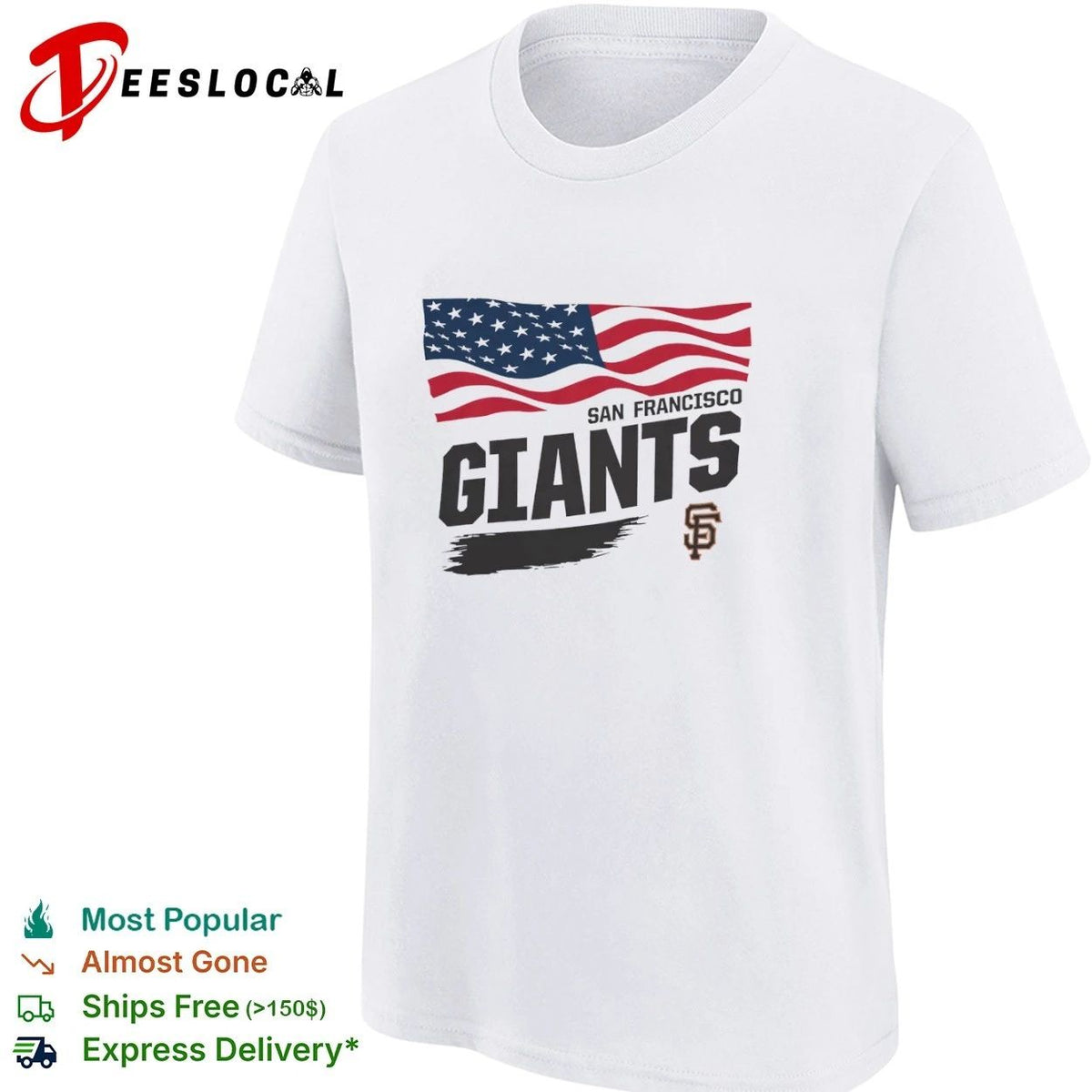 San Francisco Giants Waving Flag Starter Unisex