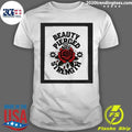 Red Rose Beauty Pierced By Strength Shirt