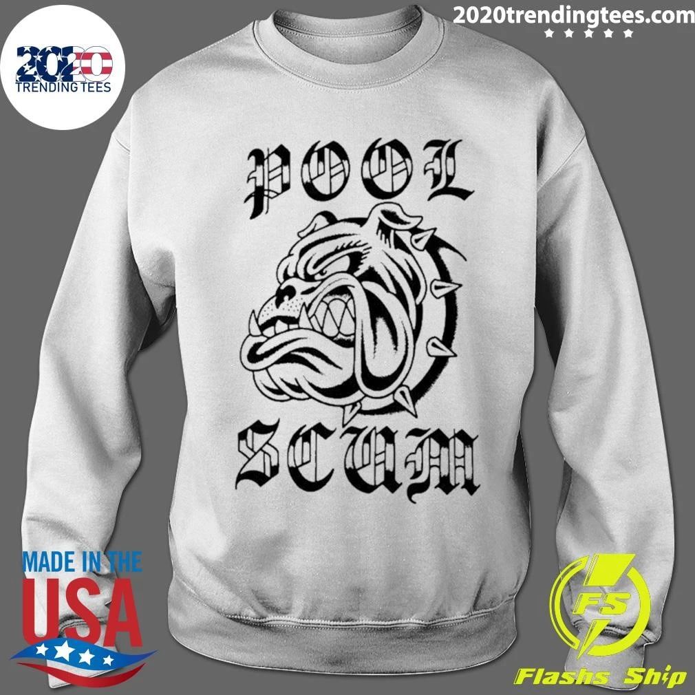 Pool Scum Bulldog Skateboarding Streetwear Shirt