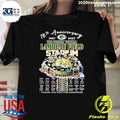 Lambeau Field 70th Anniversary 1957–2027 Green Bay Packers Frozen Tundra Shirt