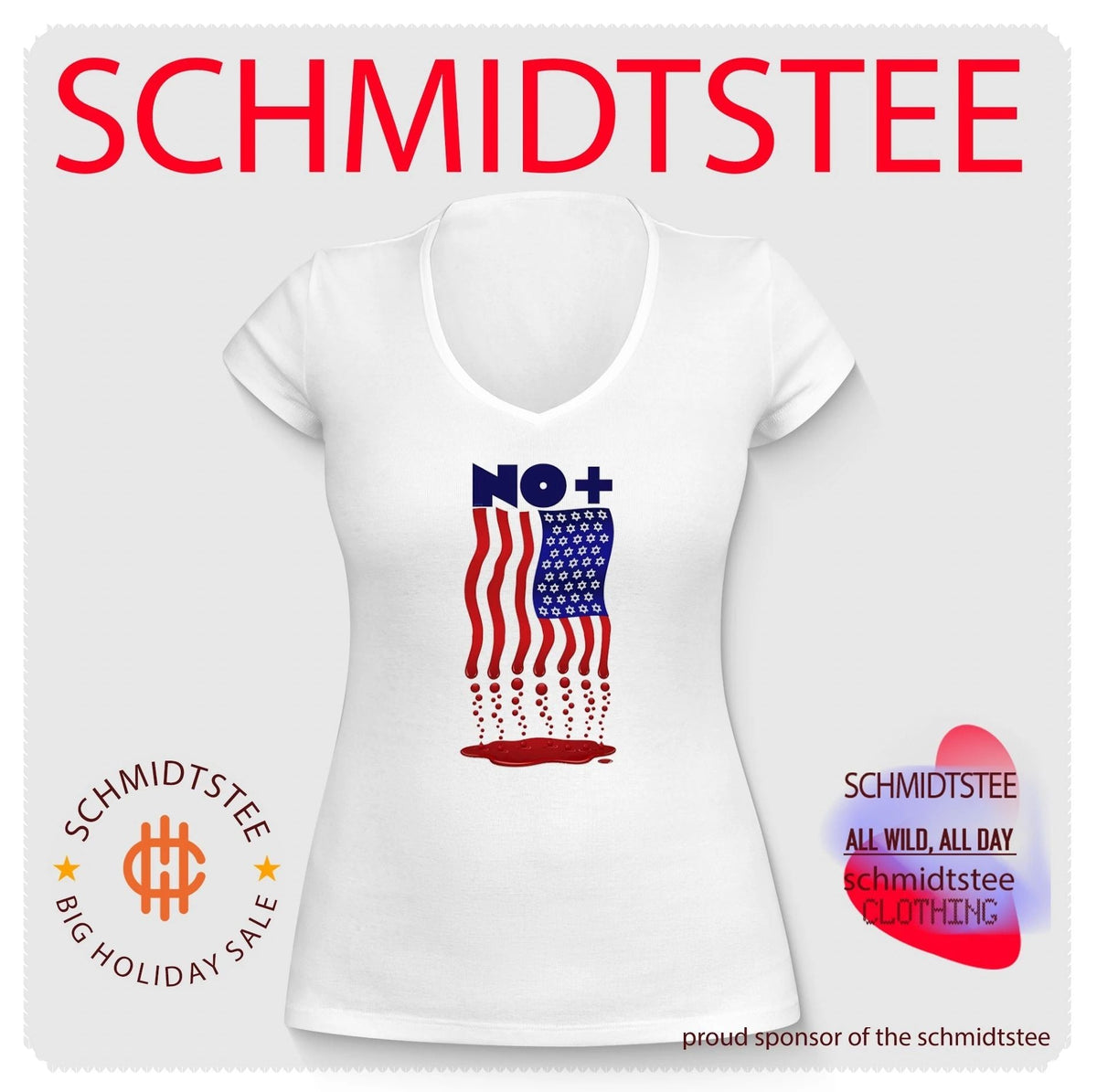 American the melting Nation USA flag shirt Unisex
