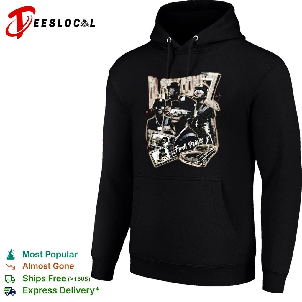 Black Bonez Fresh Prince hip hop rap streetwear Unisex