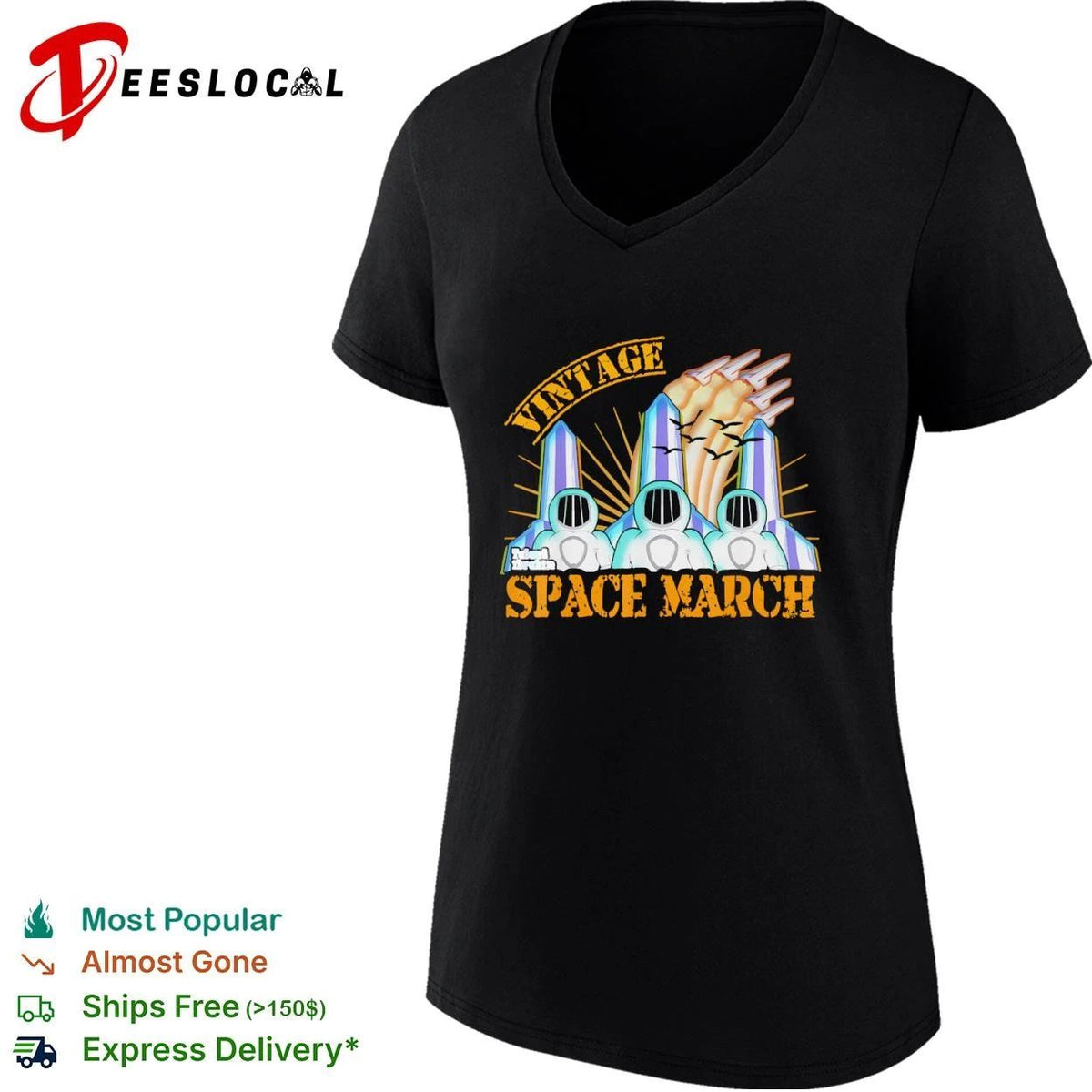 Vintage Space March Astronauts astronaut Unisex