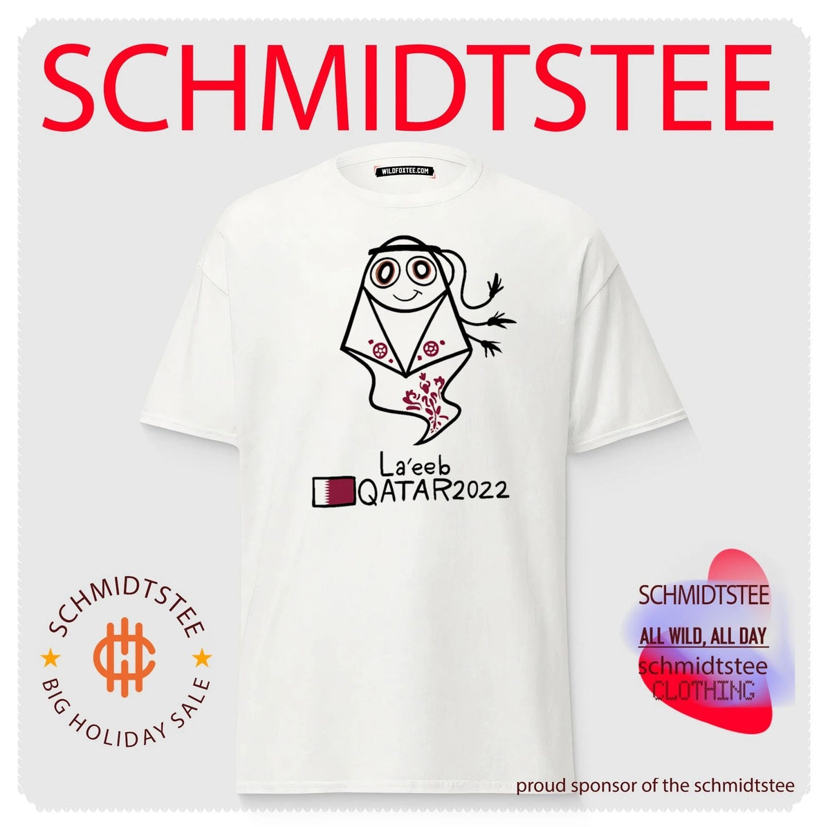La’eeb Qatar 2022 World Cup Mascot FIFA shirt Unisex