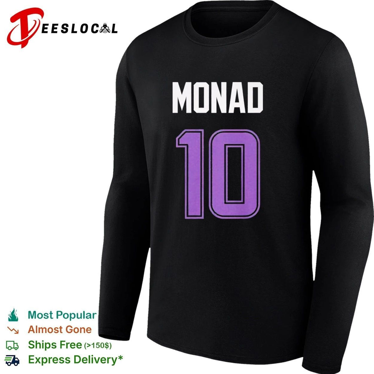 Monad 10 Jersey Style Unisex