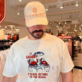 If Crabby Please Return to the Beach crab shirt Unisex