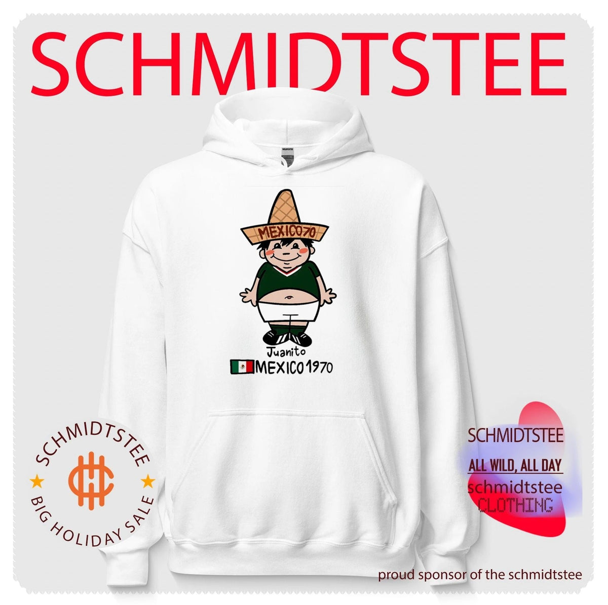 Juanito Mexico 1970 World Cup Mascot shirt Unisex