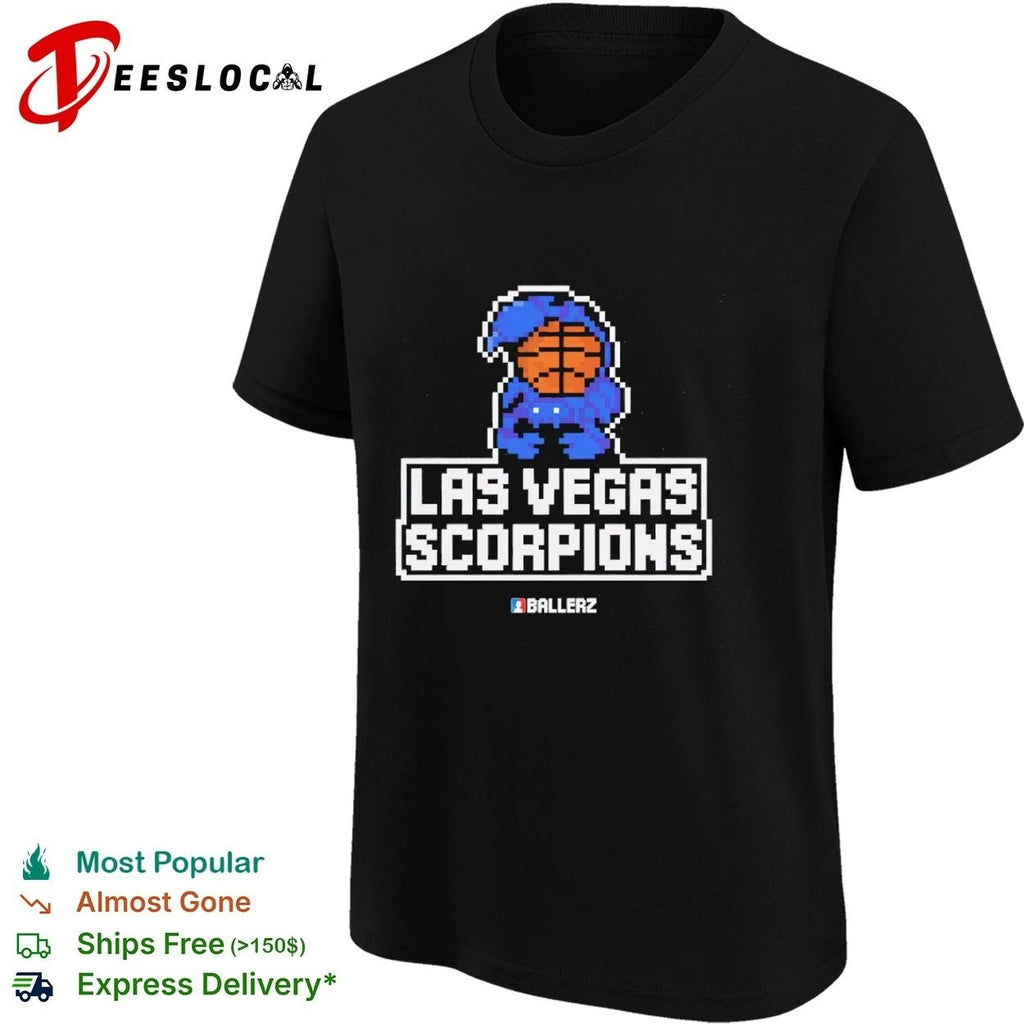 Las Vegas Scorpions Ballerz basketball Unisex