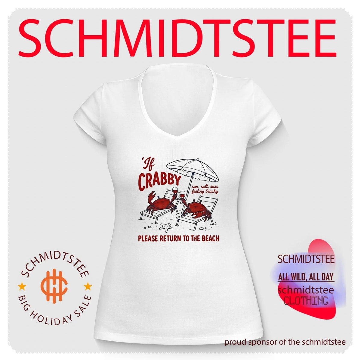 Crab If Crabby Please Return to the Beach shirt Unisex