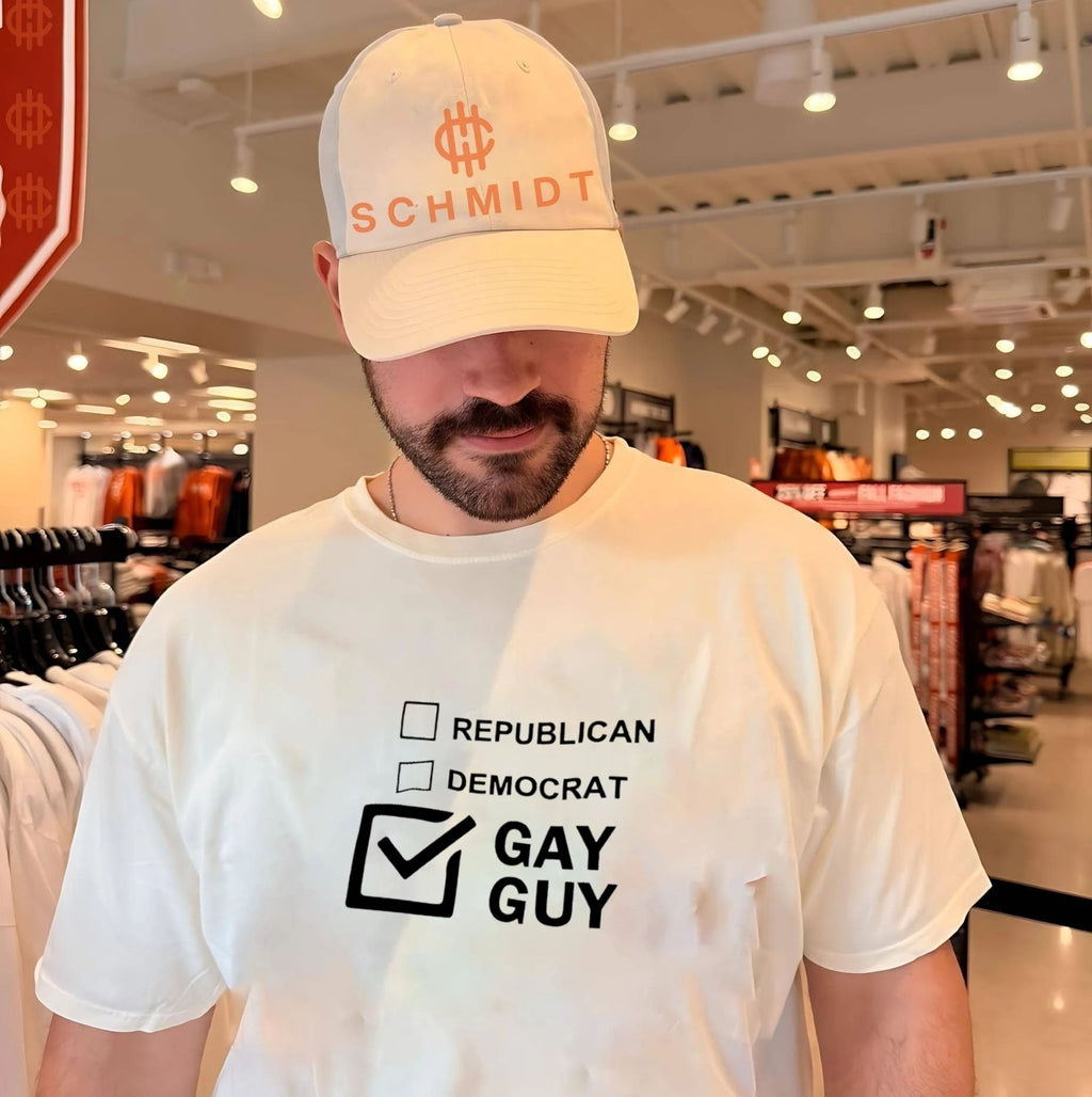Republican Democrat Gay Guy Checkbox LGBTQ shirt Unisex