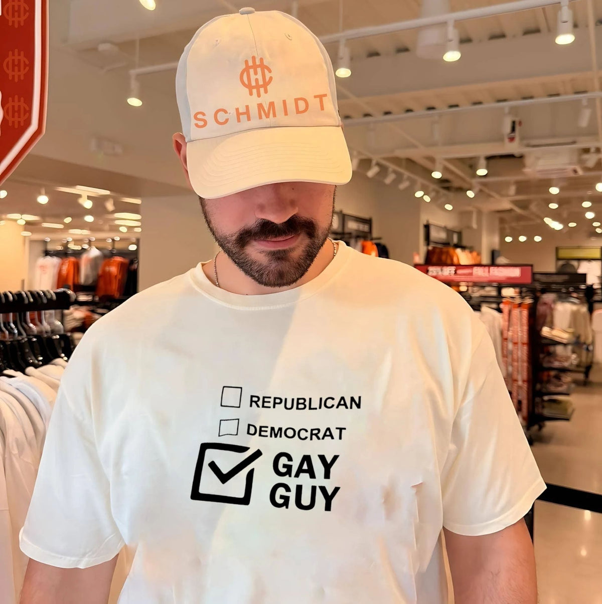 Republican Democrat Gay Guy Checkbox LGBTQ shirt Unisex