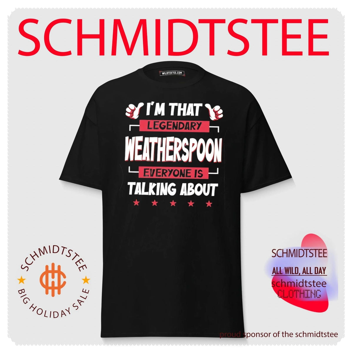I’m that legendary Weatherspoon everyone is talking about shirt Unisex
