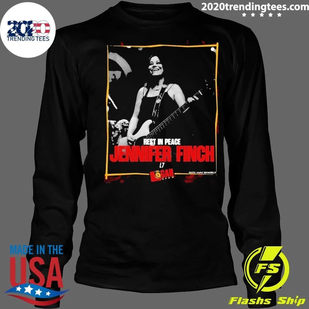 R.i.p. Jennifer Finch. L7’s Bassist Has Died At Age 59 Shirt