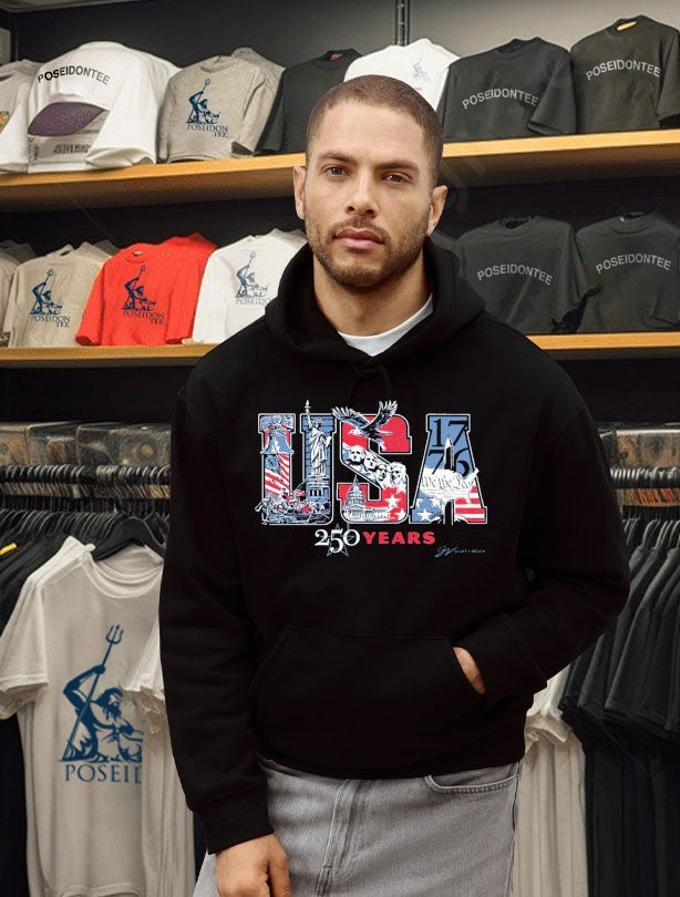 Usa We The Leo Icons 250 Years Unisex