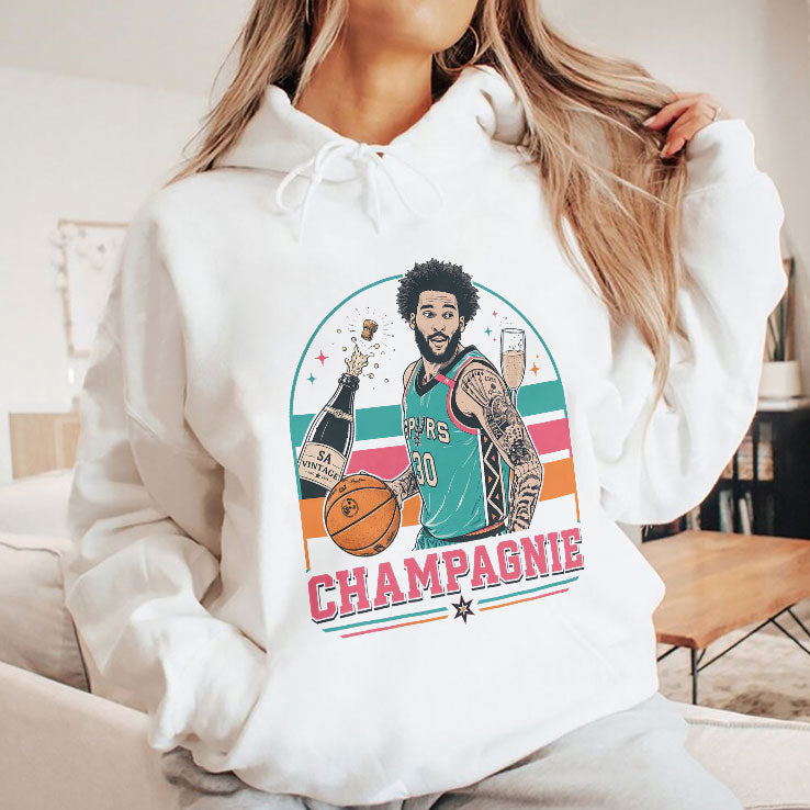 Julian Champagnie Funny Champagne T Shirt Unisex