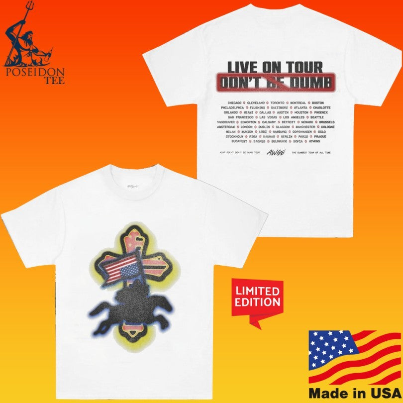 Awge Don’t Be Dumb Tour Airbrush Unisex