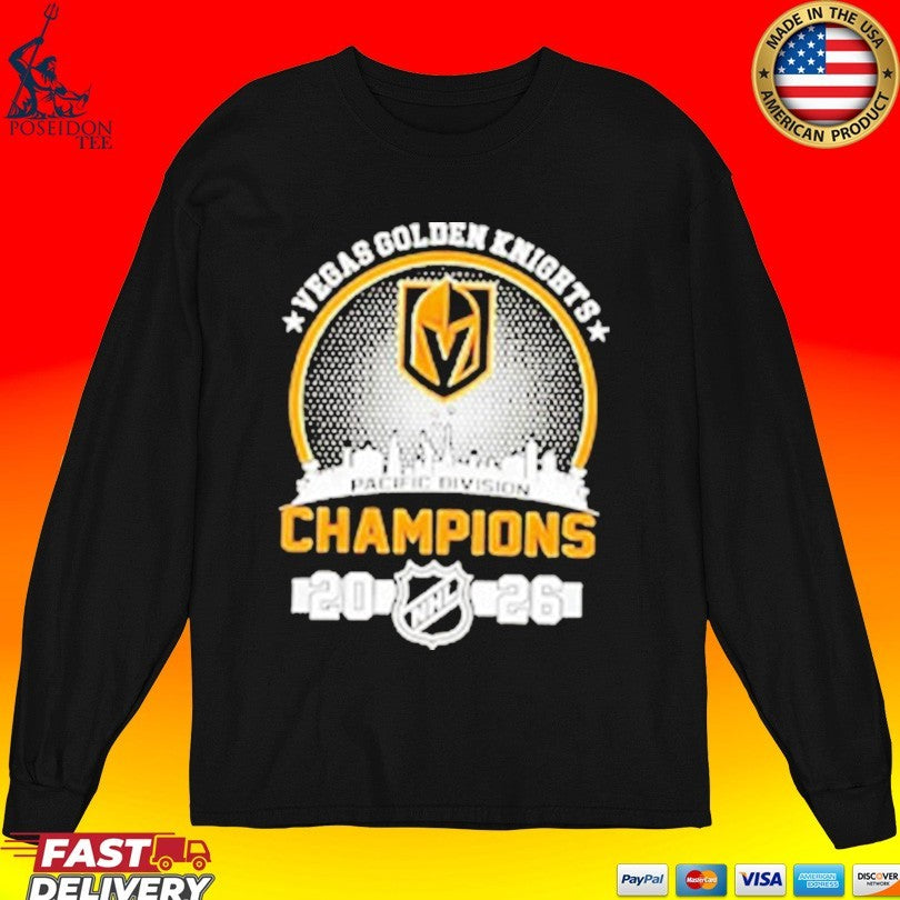 Vegas Golden Knights Pacific Division Champs 2026 Stanley Cup Unisex