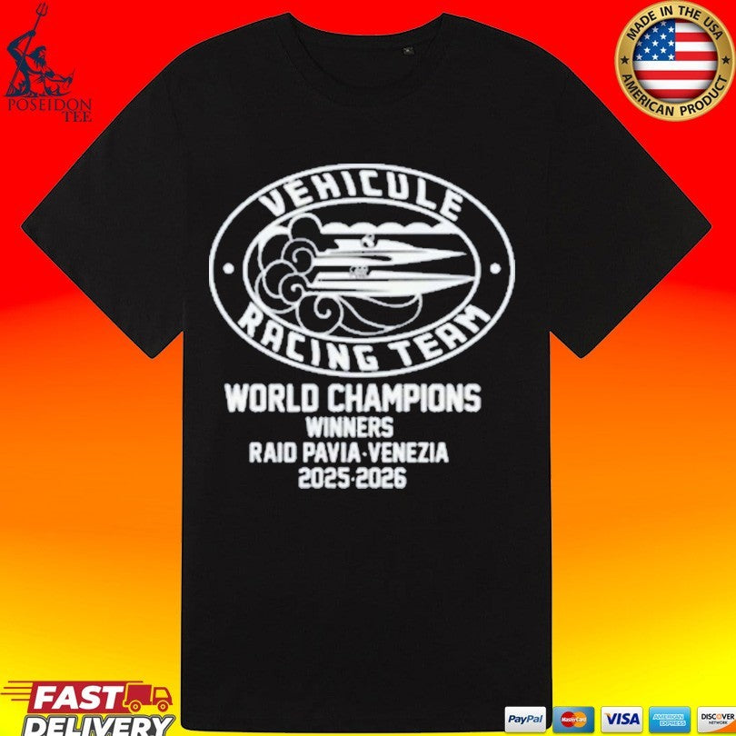 Vehicule Racing Team World Champions Winners Raid Pavia-venezia 2025-2026 Unisex