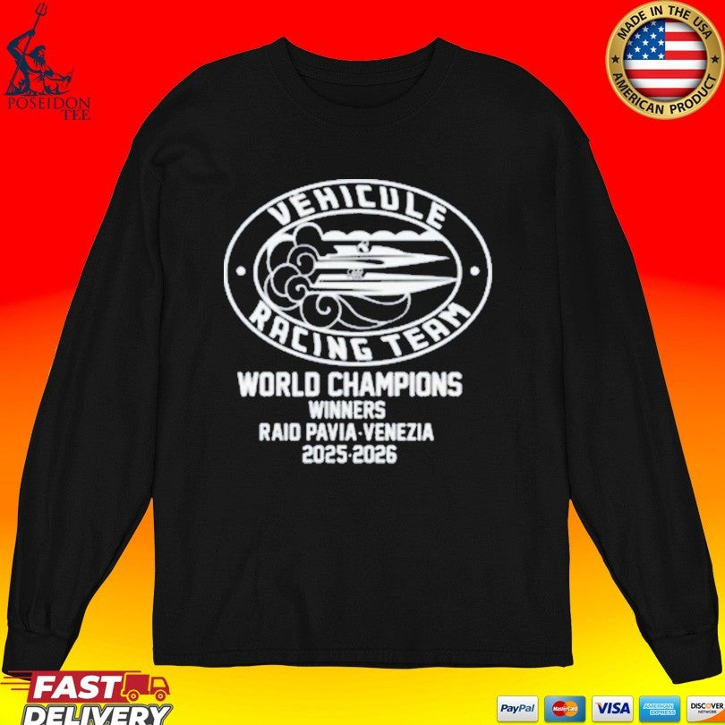 Vehicule Racing Team World Champions Winners Raid Pavia-venezia 2025-2026 Unisex