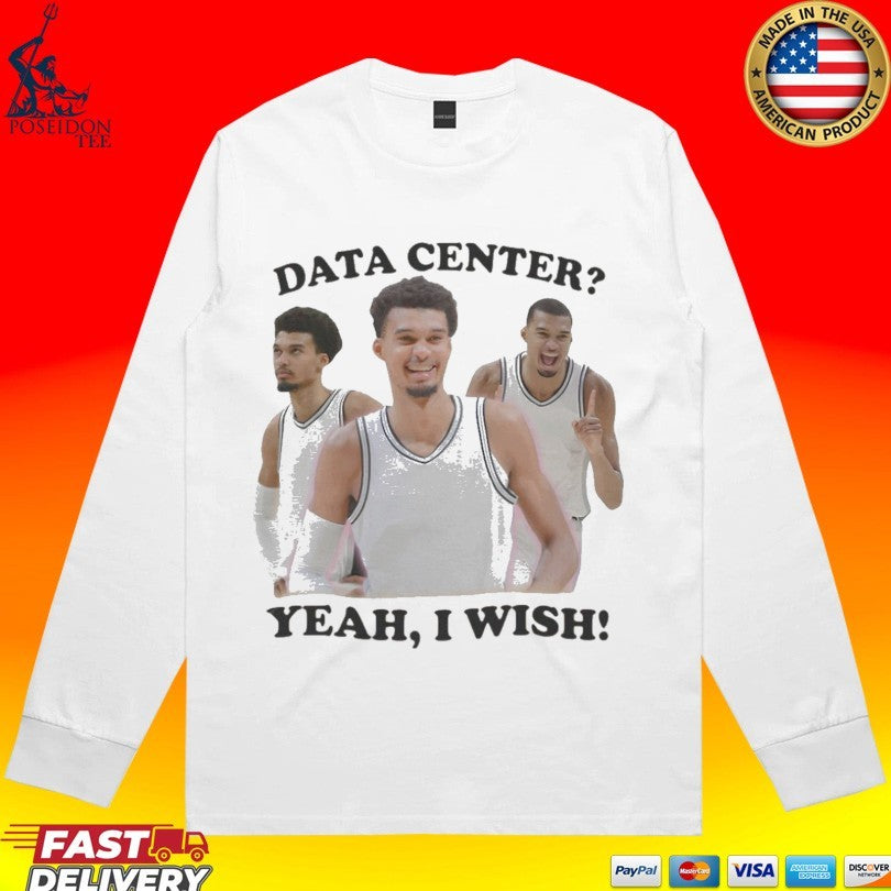 Victor Wembanyama San Antonio Spurs Nba Data Center Yeah I Wish Basketball Unisex
