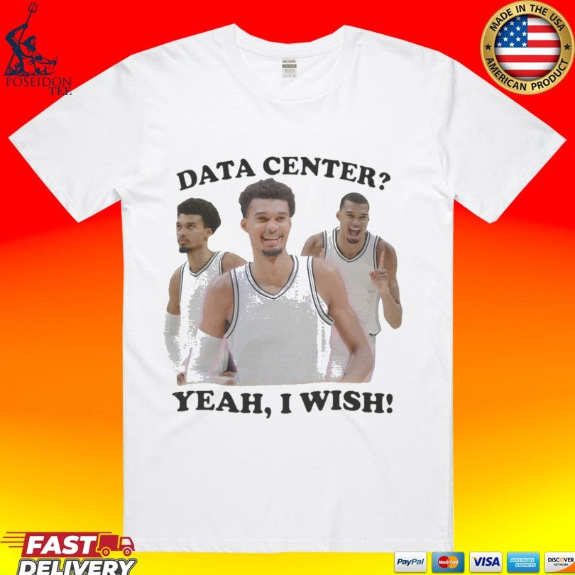 Victor Wembanyama San Antonio Spurs Nba Data Center Yeah I Wish Basketball Unisex