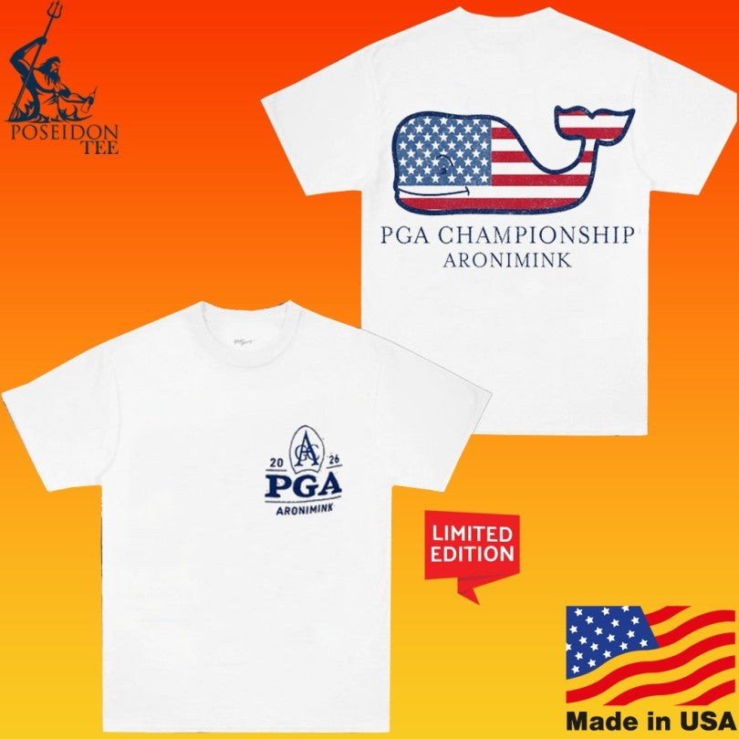 Vineyard Vines 2026 Pga Championship Aronimink Us Whale Unisex