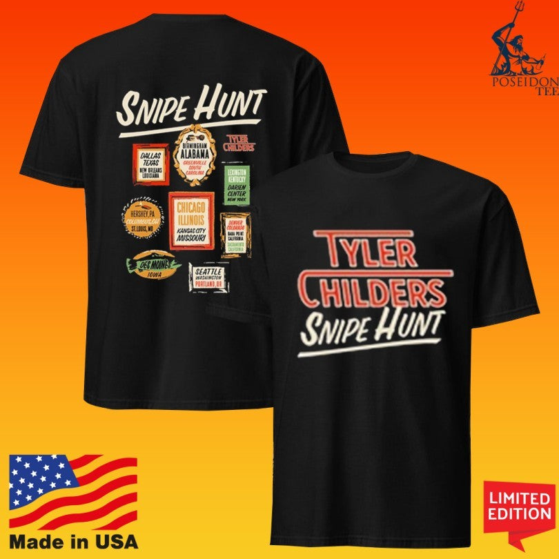Tyler Childers Snipe Hunt Frames 2026 Tour Unisex