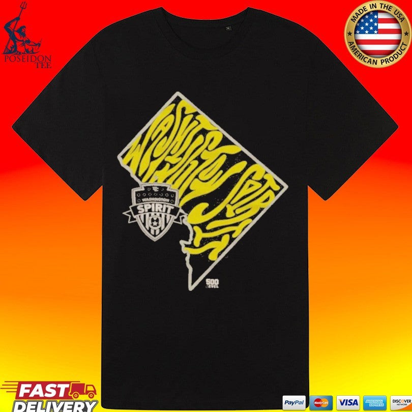 Washington Spirit Groovy Team State Wht Unisex