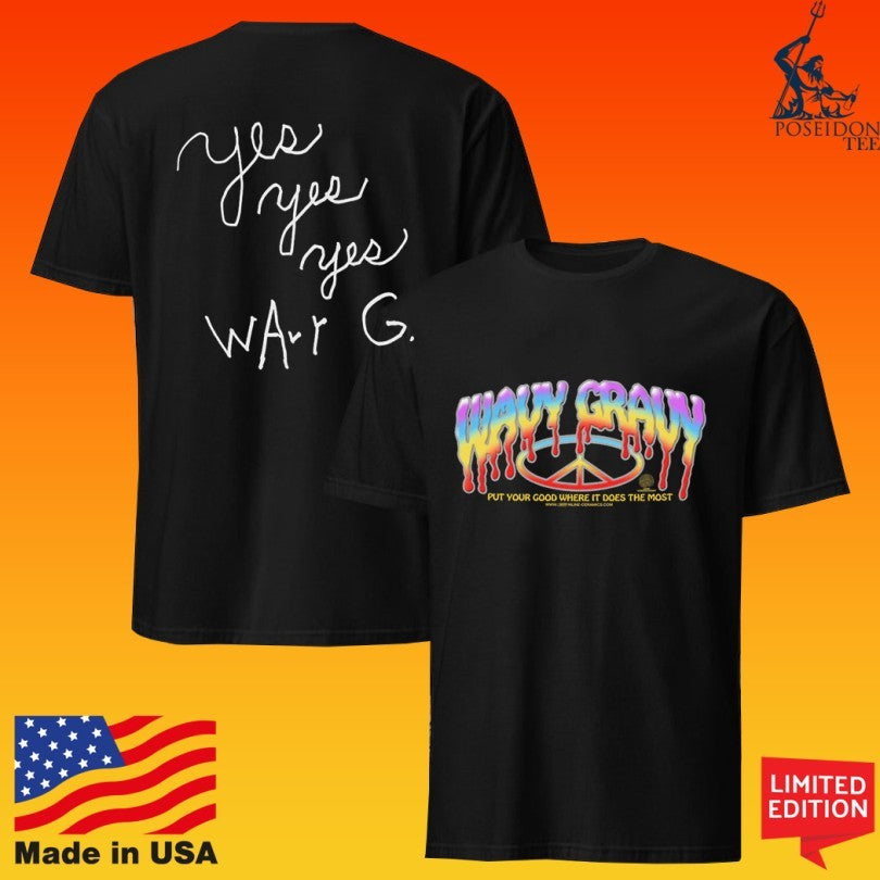 Wavy Gravy Logo Put Your Good Where It Does The Most Unisex