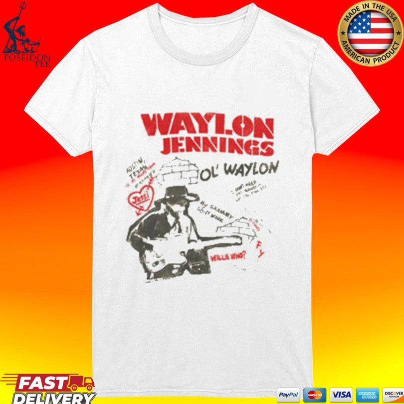 Waylon Jennings Ol Waylon Tour Unisex