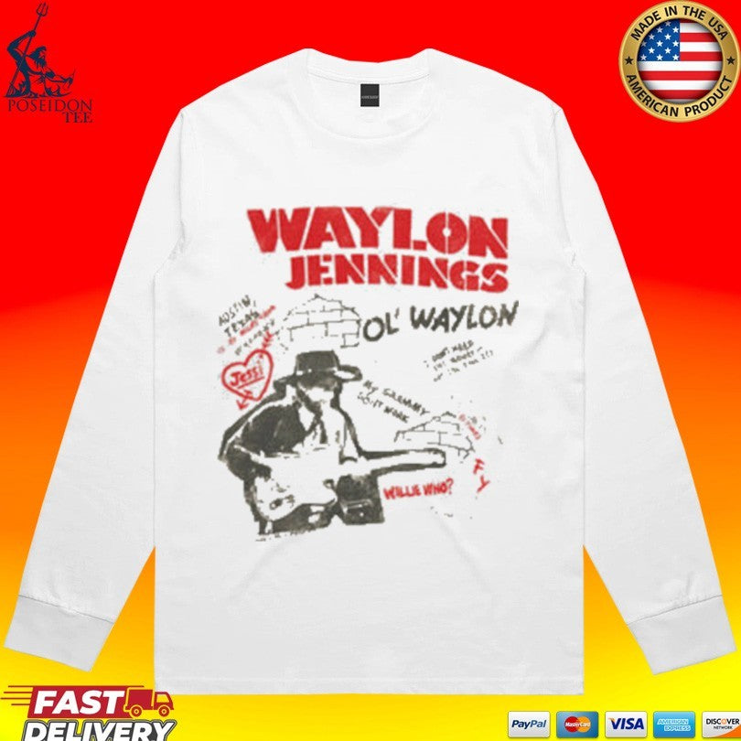 Waylon Jennings Ol Waylon Tour Unisex