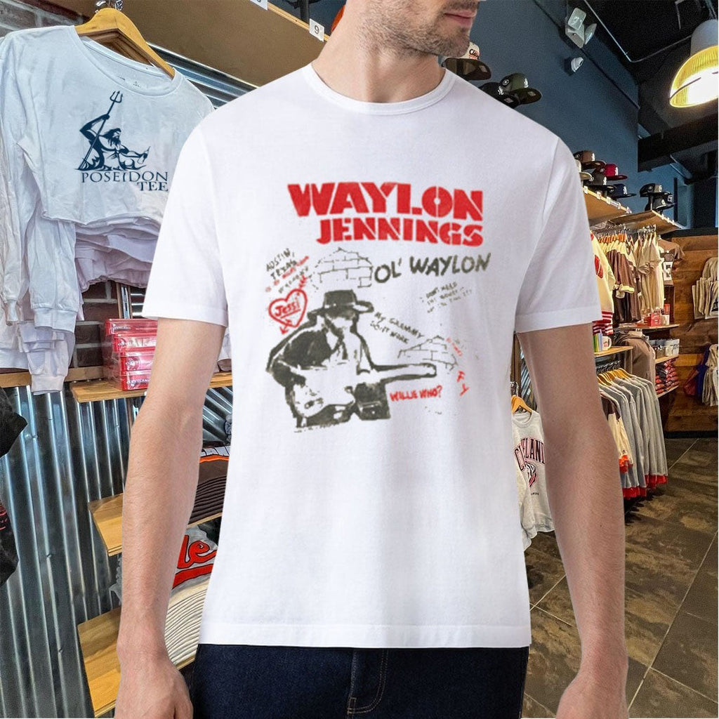 Waylon Jennings Ol Waylon Tour Unisex