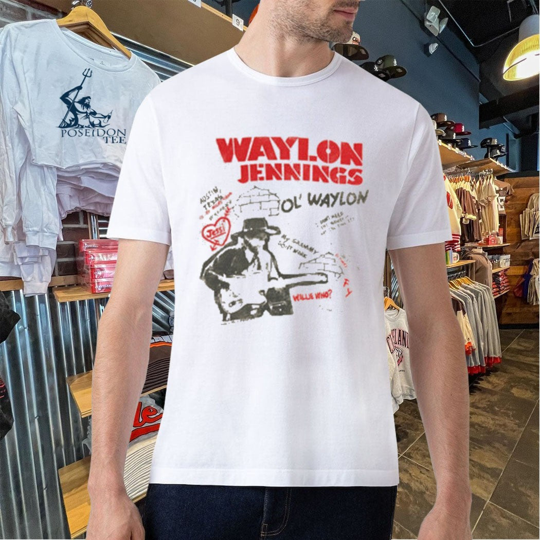 Waylon Jennings Ol Waylon Tour Unisex