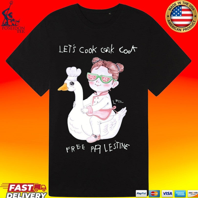 Wear The Peace Let’s Cook Free Palestine Unisex