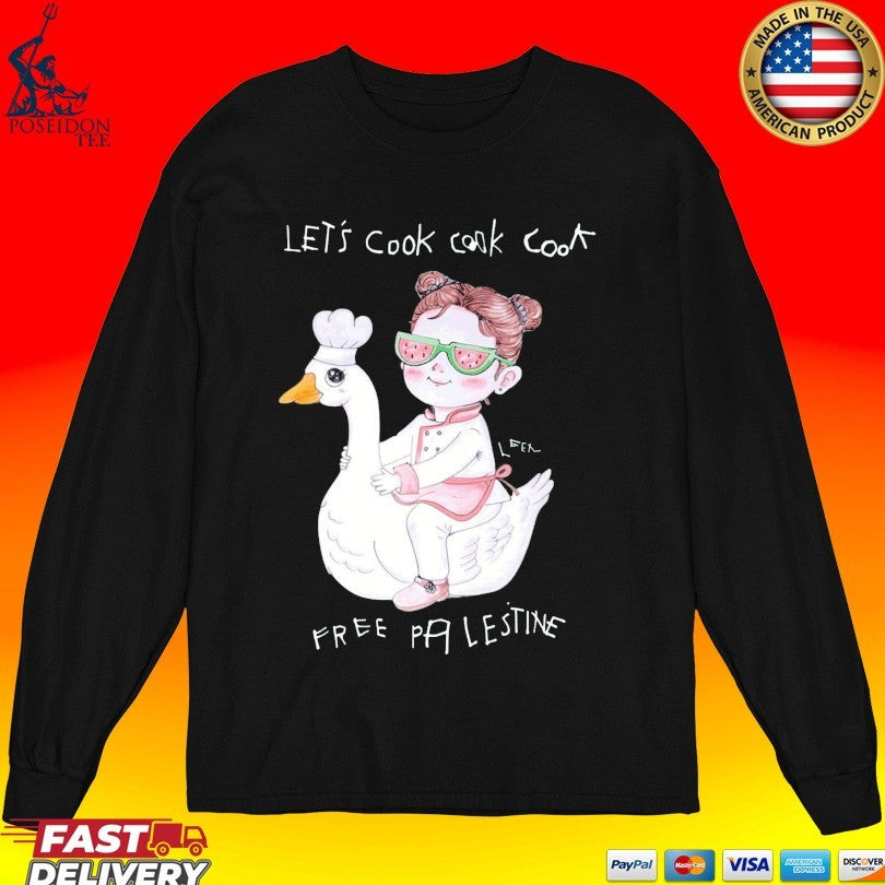 Wear The Peace Let’s Cook Free Palestine Unisex