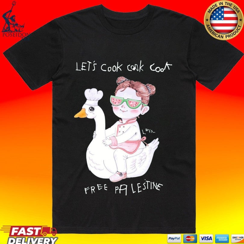Wear The Peace Let’s Cook Free Palestine Unisex