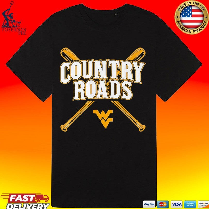 West Virginia Baseball Country Roads Unisex