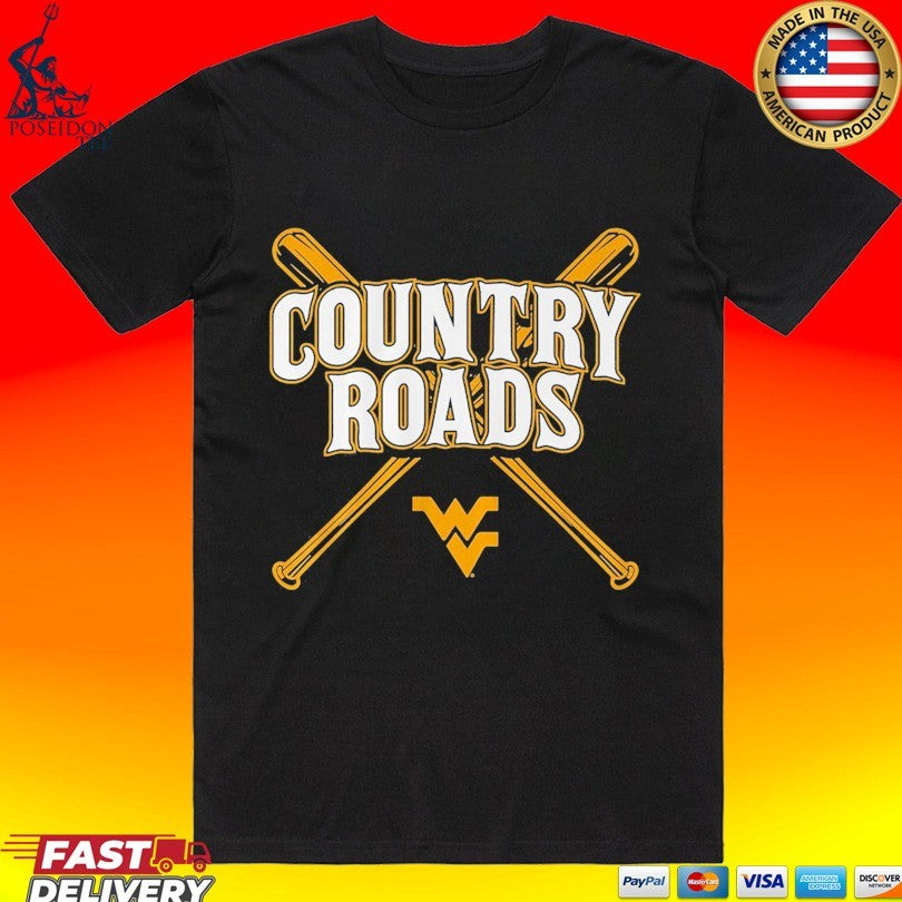 West Virginia Baseball Country Roads Unisex