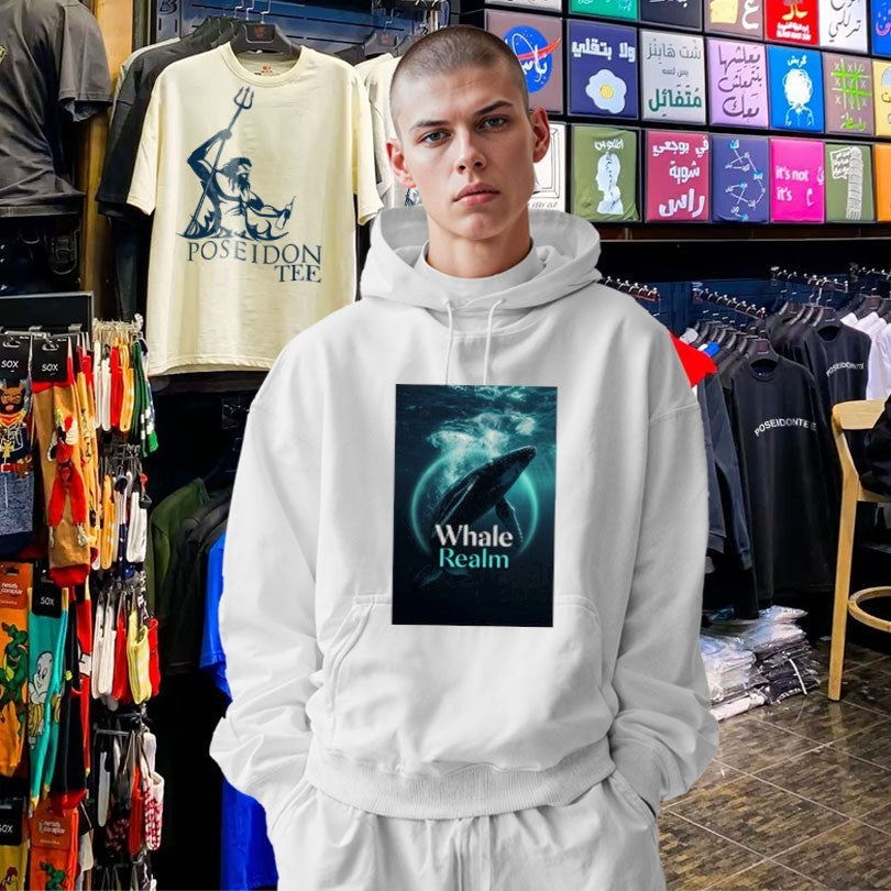 Whale Realm Cinematic Animal Art Unisex