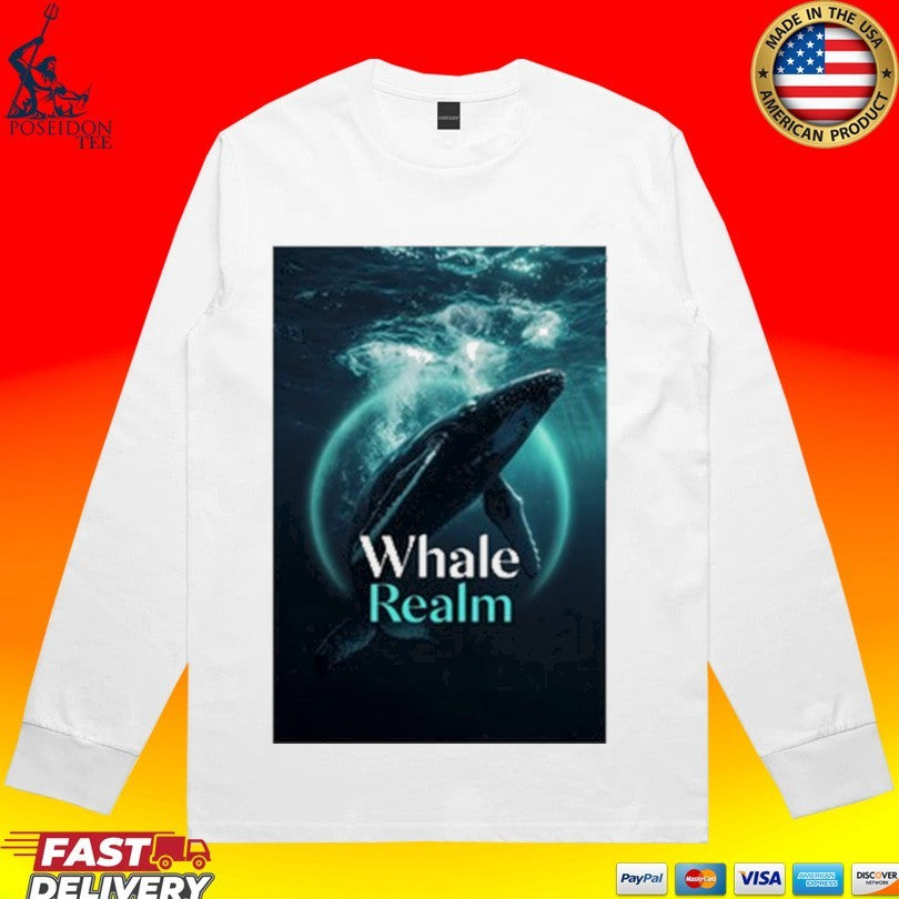 Whale Realm Cinematic Animal Art Unisex